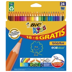 KREDKI ŚWIECOWE BIC OPAK. 12 SZT